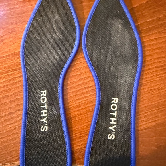 Rothy's Women's Black and Blue Flats - Picture 4 of 6